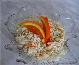 pomerančová rýže